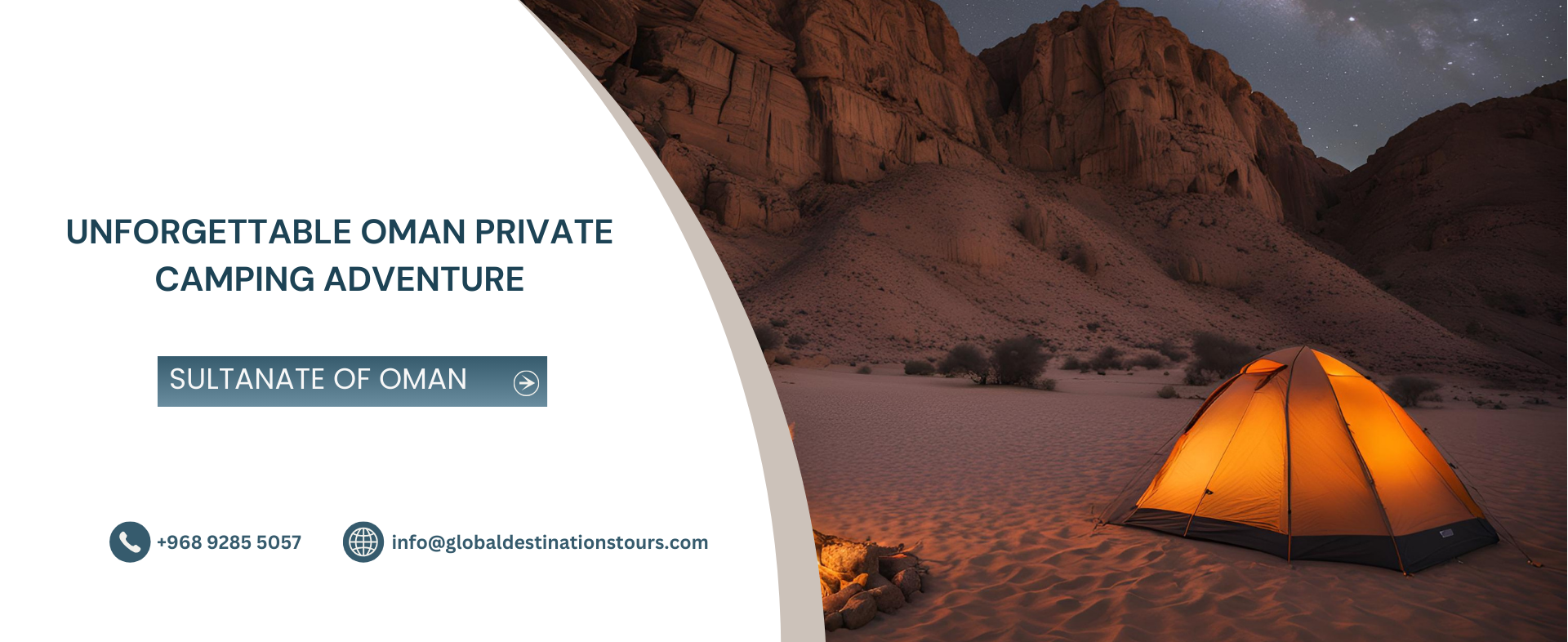 Unforgettable Oman Private Camping Adventure